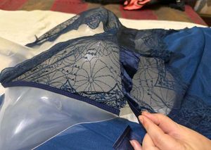 Blue Lace Nightgown