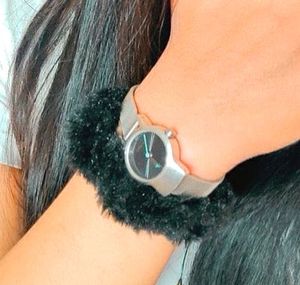 Fastrack Silver Mesh Strap Watch