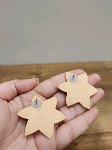 Boho Beaded Star Stud Earrings