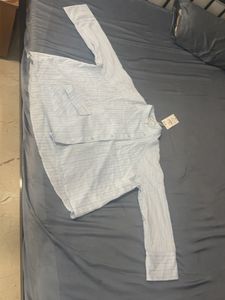 Classic Striped Long-Sleeve Shirt