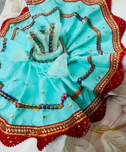 Laddu Gopal Fancy Dress Fabric Net