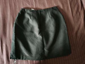 Elegant Black Skort