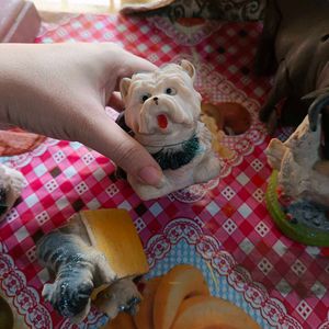 Vintage Dog Figurines - Set of 3