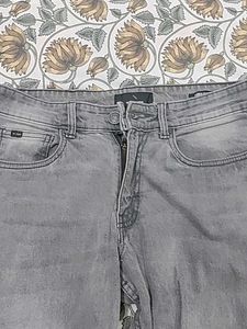 Highlander Grey Denim Jeans