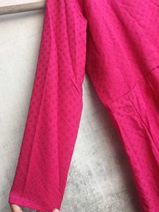 Elegant Pink Ethnic Gown perfect for L/XL