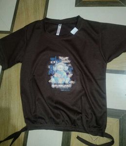 Cute Graphic Print T-Shirt for Women