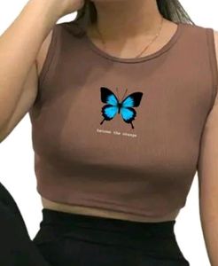 Cute Korean Crop Top
