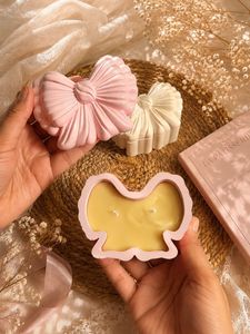 Cute Bow Candle jar