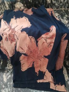 Stylish Floral Print Kurta with Plazoo