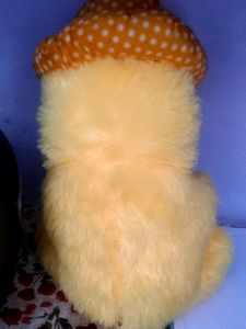 HEyy Guysss Meet My Cute Kiddo 🤩...new With Packing Bag But Price TAg Is Missing ... 🥲 Yellow Teddy Waiting To Be Yourss🤩
