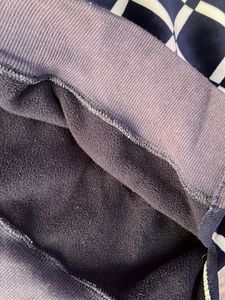 a velvet sweatshirt
