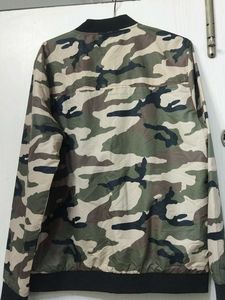 Camouflage Bomber Jacket