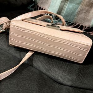 Original Harrods, Mini Brent Croc Embossed Bag