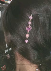 Cute Beaded Hair Pin