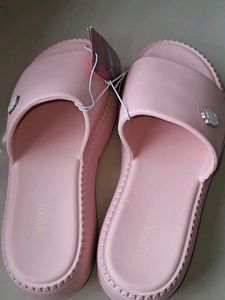 NEW GINGER WOMEN SOLID FLATFORM SLIDES FLIPFLOPS
