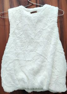 Marie Claire Faux Fur Vest