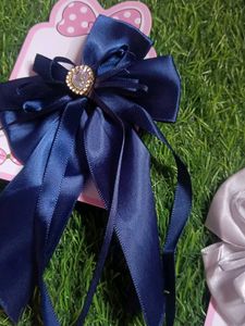 bundle of new satin hair clips for kids