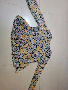 Floral Peplum Top