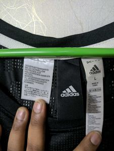 Adidas Black Logo T-Shirt