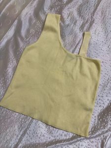 Zudio Yellow Knit Top