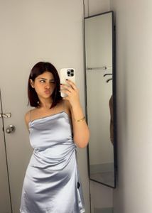 42 H&M Draped slip dress