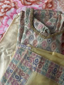 Chanderi Suit