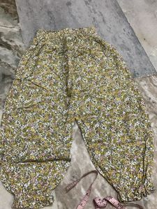 Floral Print Palazzo Pants