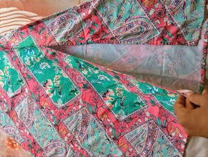 Boho Patchwork Maxi Dress