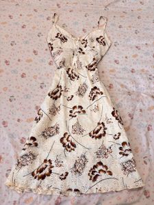 Vintage Floral Lace Camisole dress