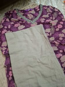 libas kruta trouser duppta set