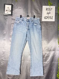 Light Wash Bootcut Jeans