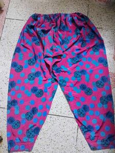 Pink &amp; Blue Printed Kurta Set