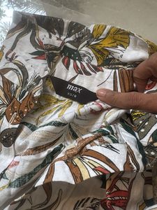 floral long shrug
