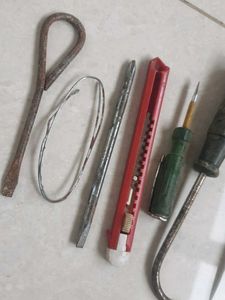 Assorted Hardware and Tools