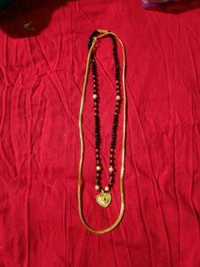 New Mangalsutra And Chain Combo