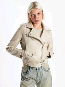 Zara Faux Leather Biker Jacket