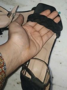 Black Block Heels