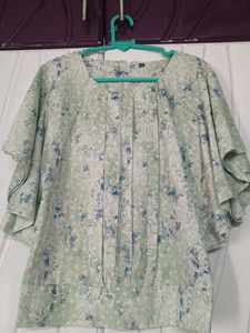 Light Green Printed Kurta