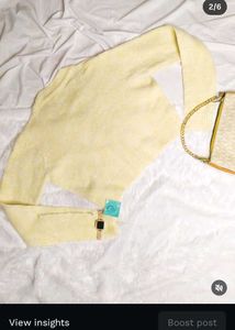 ❤️‍🔥Cute Yellow Knit Cardigan❤️‍🔥