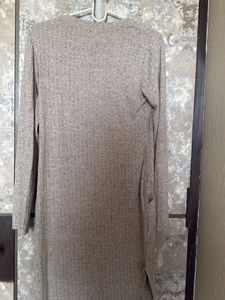 a knit dress