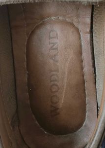 Original Woodland Khakhi Loafers For Boys