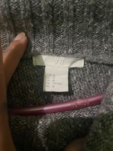 Cozy Grey Turtleneck Sweater