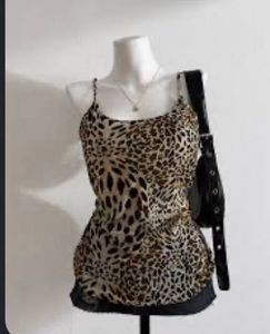 Leopard Print Camisole Top