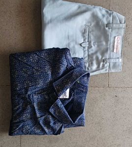 Stylish Printed Men's Shirt with pant