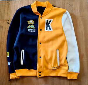 ✨🔥 Ketch Graphic Bomber Varsity Jacket 😎