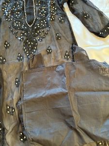 OfferMirror Work Pakistani Salwar Suit Unused
