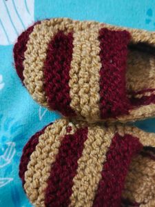 Handmade Knit Baby Sandals