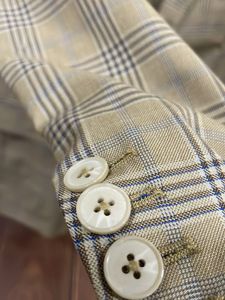 Men's Plaid Suit Jacket &amp; Trousers