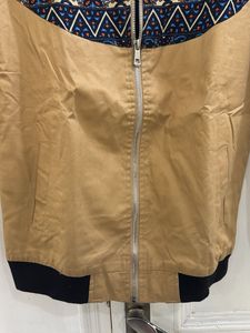 Stylish Patterned Bomber Jacket
