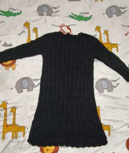 Very Beautiful Woolen Midi Dress